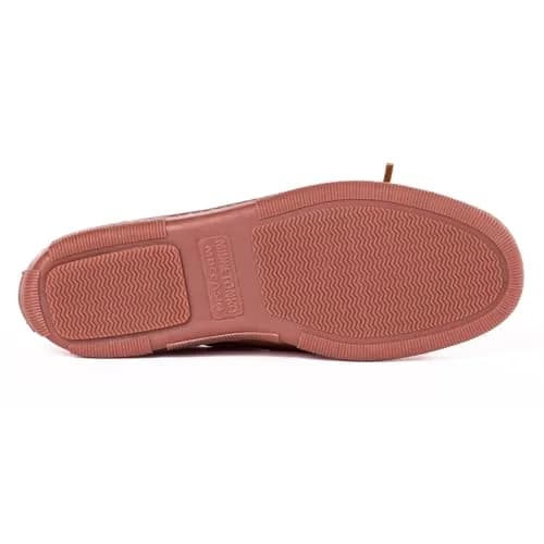 Minnetonka Men's Moosehide Classic Moccasin, Natural, 7 M US | Timeless Leather Moccasins with Comfort & Durability thumbnail 3