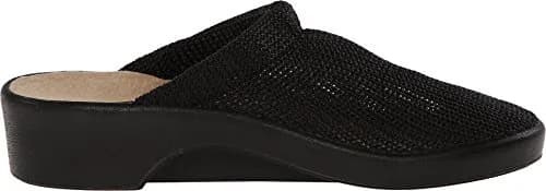 Arcopedico Women's Light Black Clog Shoe 6.5 M US | Signature Techno Elastic Knit Comfort thumbnail 5
