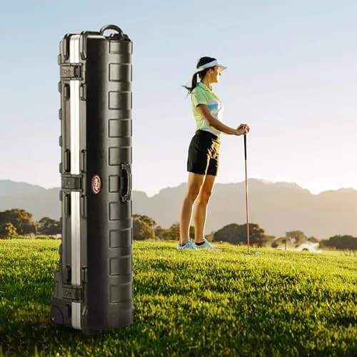 SKB Golf Travel Case 49 Inch | Heavy-Duty Impact-Resistant TSA Locking Latches thumbnail 4