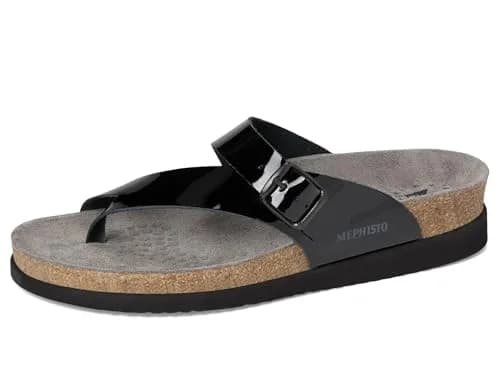 Mephisto Helen Sandals Black Patent Leather | Support & Style (70-120 chars) thumbnail 7