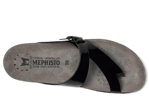 Mephisto Helen Sandals Black Patent Leather | Support & Style (70-120 chars) thumbnail 2