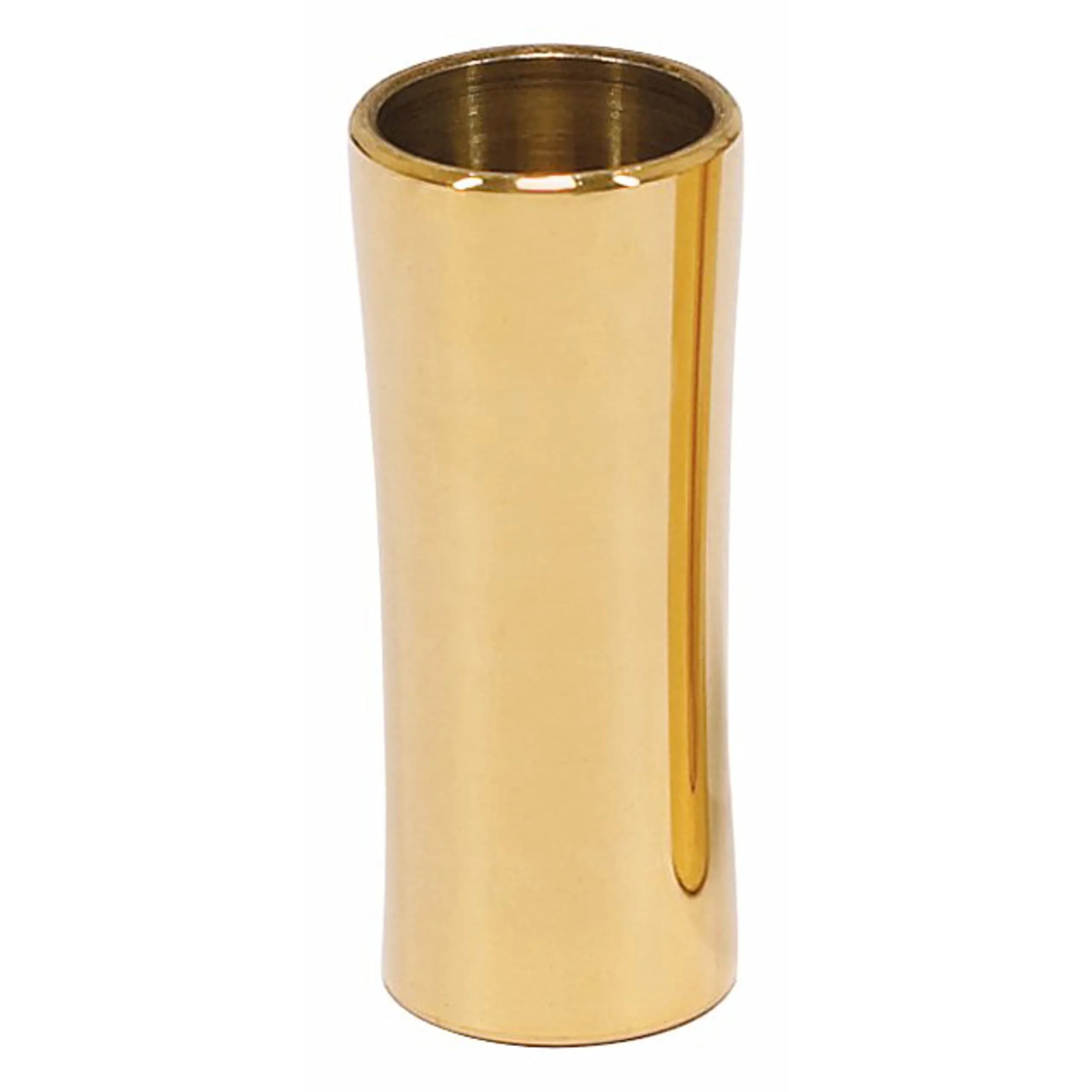 Jim Dunlop Eric Sardinas Preachin' Pipe Brass Medium Slide | Warm Resonant Tone for Blues Guitar — Medium