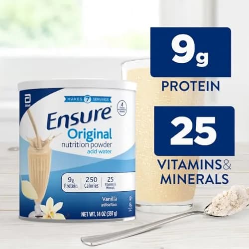 Ensure Original Nutrition Powder Vanilla 397g (14 oz) | 9g Protein Per Serving thumbnail 3