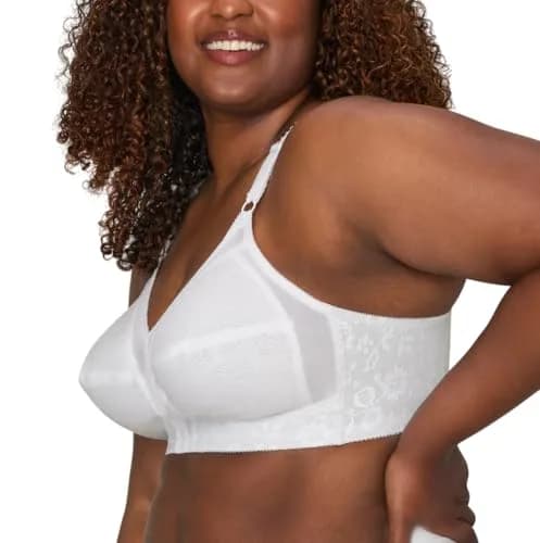 PLAYTEX 18 Hour Wireless Support Bra White 34B | Support & Comfort in India thumbnail 4