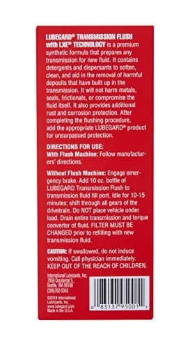 Lubegard 95001 Transmission Flush 296ml (10 fl oz) | Cleans Varnish Deposits Safely thumbnail 2