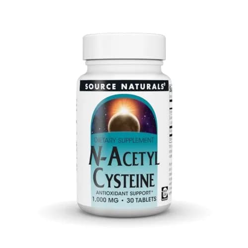 Source Naturals N-Acetyl Cysteine 1000 mg | Antioxidant Support for Optimal Health thumbnail 1