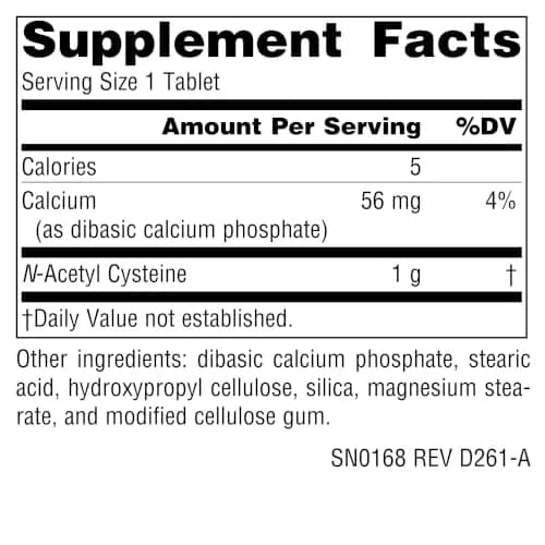Source Naturals N-Acetyl Cysteine 1000 mg | Antioxidant Support for Optimal Health thumbnail 2