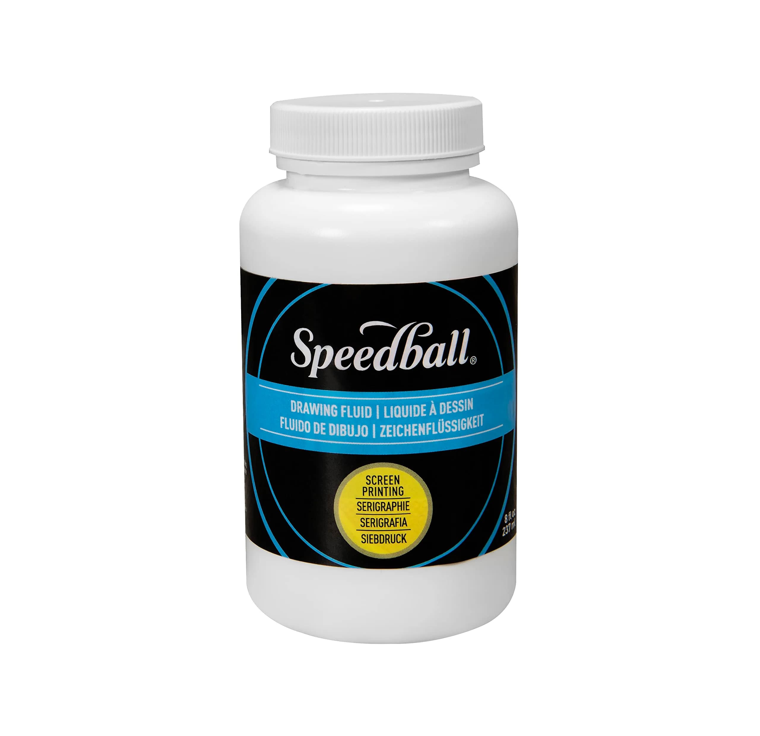 Speedball Screen Drawing Fluid 237ml (8 Fl Oz) | Create Custom Designs for T-Shirts — White