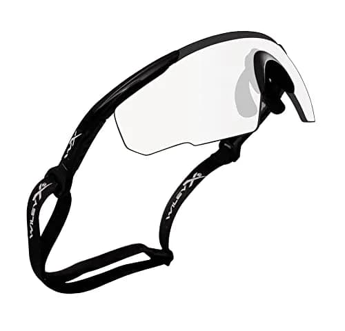 Wiley X Saber Advanced Tactical Safety Glasses | Impact-Resistant UV Protection, ANSI Z87.1+ (Matte Black, Clear Shields) thumbnail 3
