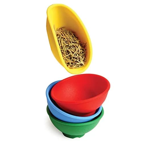 Norpro Silicone Mini Pinch Bowls Set of 4 | 50 ml, Modern, Multicolor, Dishwasher Safe thumbnail 2