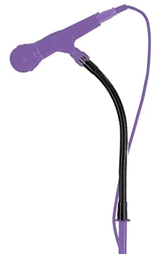 OnStage 13" Microphone Gooseneck Black | Flexible Metal Stand with 5/8"-27 Threading thumbnail 5