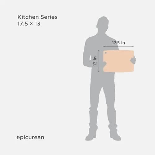 Epicurean Kitchen Series Cutting Board 17.5" × 13" Natural | Durable Composite Material for Everyday Use thumbnail 5