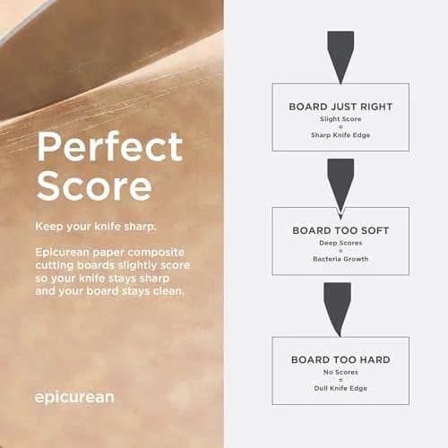 Epicurean Kitchen Series Cutting Board 17.5" × 13" Natural | Durable Composite Material for Everyday Use thumbnail 7
