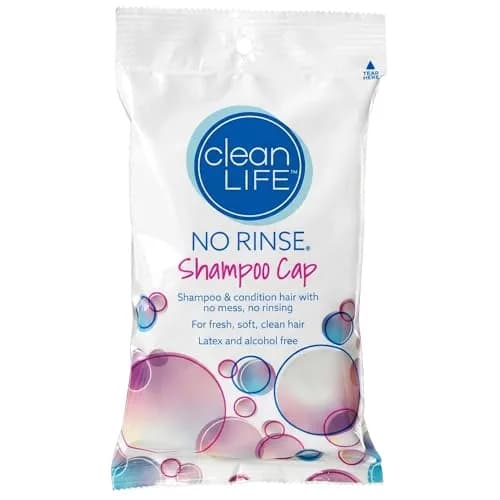 No-Rinse Waterless Shampoo Cap - Hypoallergenic, 1 Count | Effortless, Dignified Hair Care for Elderly & Bedridden thumbnail 1