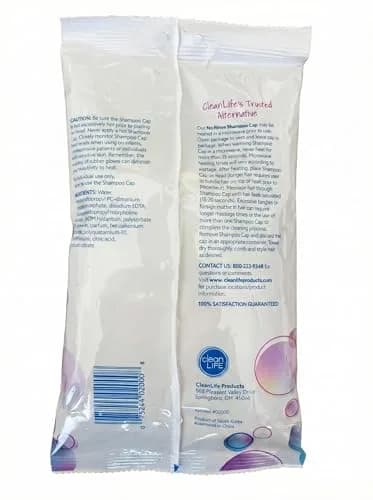 No-Rinse Waterless Shampoo Cap - Hypoallergenic, 1 Count | Effortless, Dignified Hair Care for Elderly & Bedridden thumbnail 5