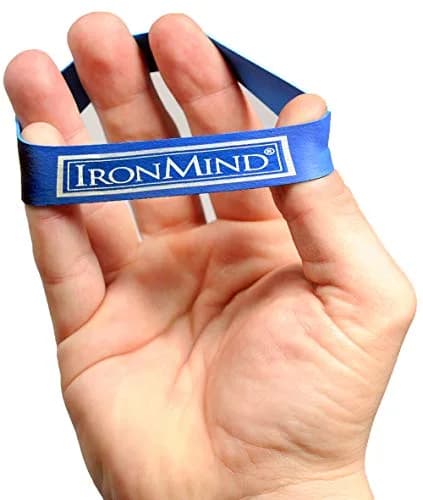 IronMind Expand-Your-Hand Bands 10 Pack (45g / 1.5oz) | Prevent Tennis Elbow & Carpal Tunnel Pain thumbnail 3
