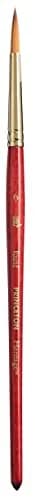 Princeton Heritage Series 4050 Synthetic Sable Watercolor Brush, Round, Size 6 | Superior Point & Spring for Watercolors thumbnail 1