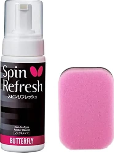 Butterfly Table Tennis Racket Care Kit | Spin Refresh Cleaner & Sponge | 150ml Bottle thumbnail 1