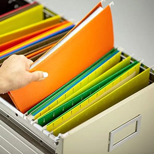 Officemate Adjustable Hanging File Frame Set of 6 | Fits 24″–27″ Spaces thumbnail 5