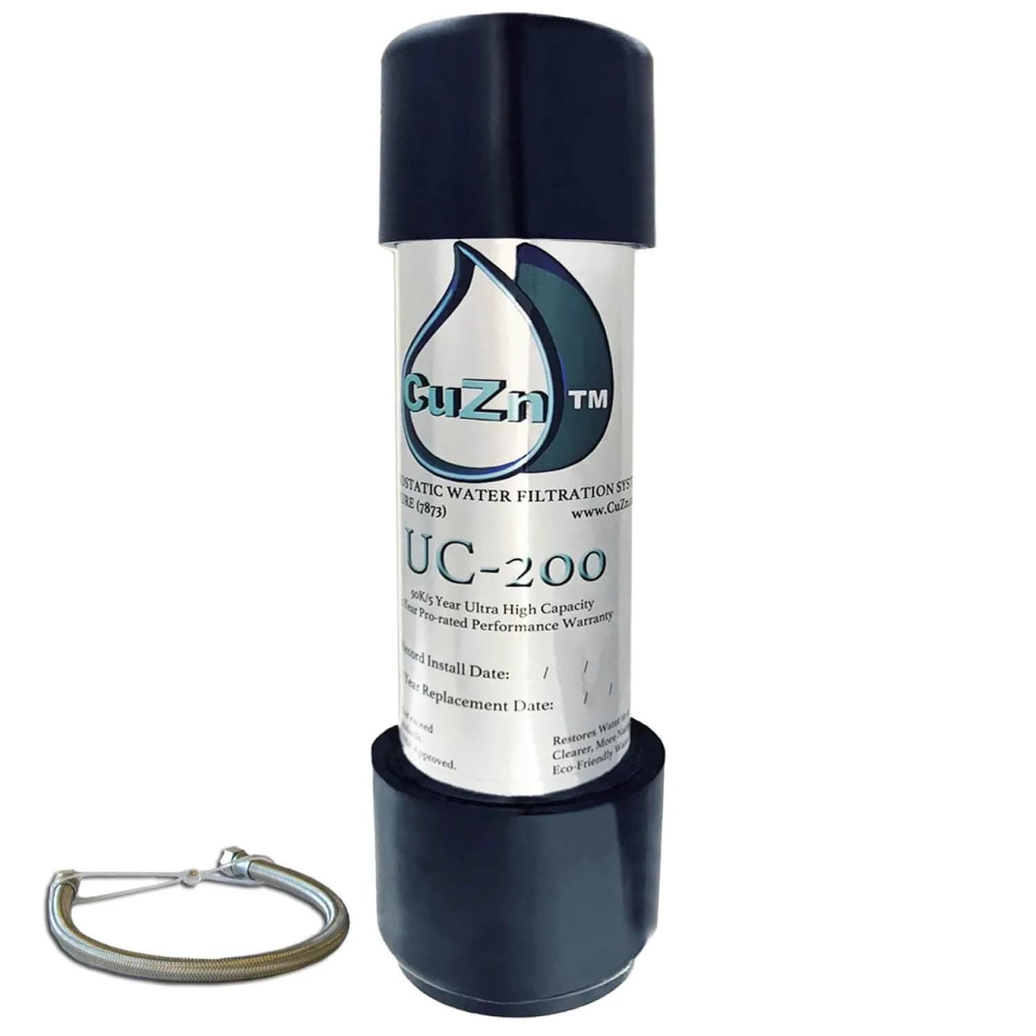 CuZn UC-200 Under Sink Water Filter 5-Year NSF/ANSI 42 & 372 NSF Certified
