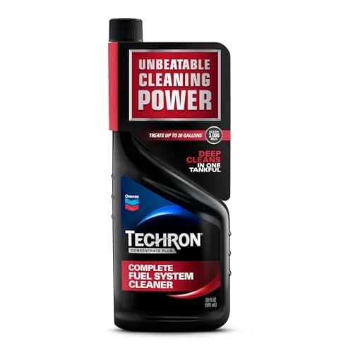 Chevron Techron Concentrate Plus Fuel System Cleaner 20 Fl Oz (591 ml) | Cleans Injectors & Improves Fuel Stability thumbnail 1
