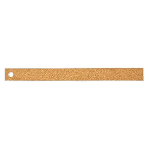 Westcott 12-Inch Stainless Steel Ruler with Cork Base | Etched Dual Scale thumbnail 3