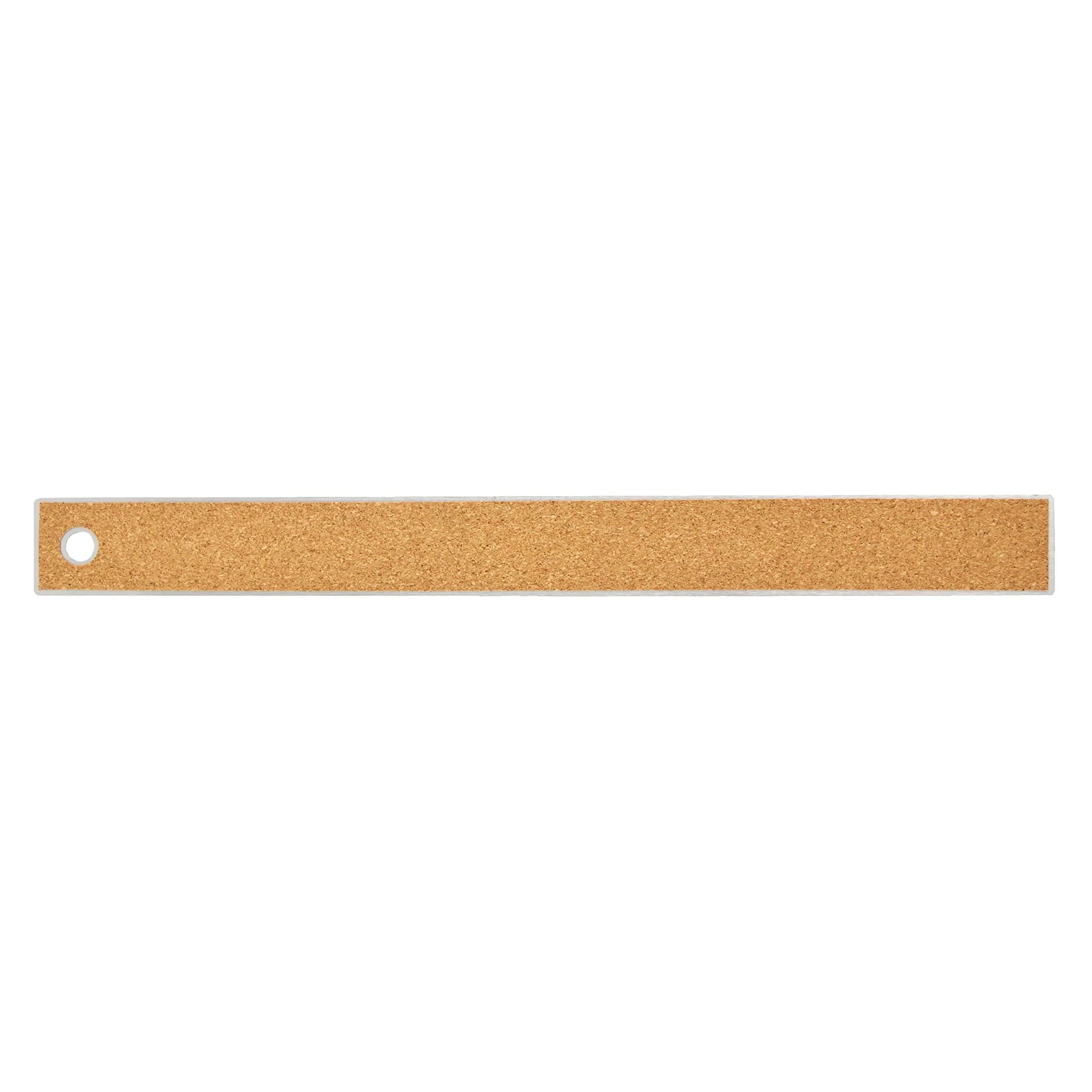 Westcott 12-Inch Stainless Steel Ruler with Cork Base | Etched Dual Scale - view 3