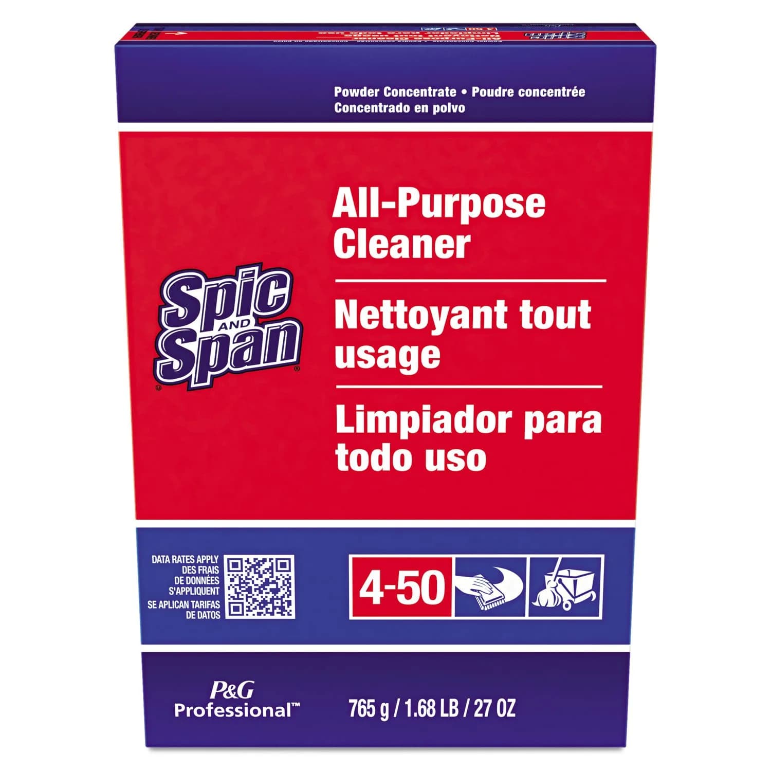 Procter & Gamble Spic and Span Powder All-Purpose Cleaner 27 oz | Versatile, Phosphate-Free, Water Softening (70-120 chars)