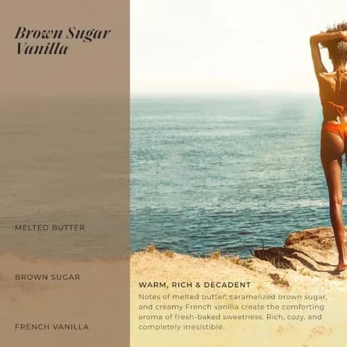 LALICIOUS Brown Sugar Vanilla Body Scrub 16oz | Gently Buffs & Moisturizes Sensitive Skin thumbnail 5