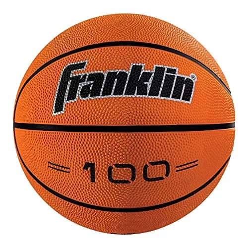 Franklin Sports Grip-Rite 100 Basketball - Official Size 7 (29.5") | All-Surface Rubber Indoor Outdoor thumbnail 1