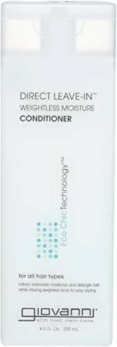 GIOVANNI Direct Leave In Weightless Moisture Conditioner 8.5 oz | Moisturizes & Detangles, Vegan & Cruelty-Free thumbnail 1