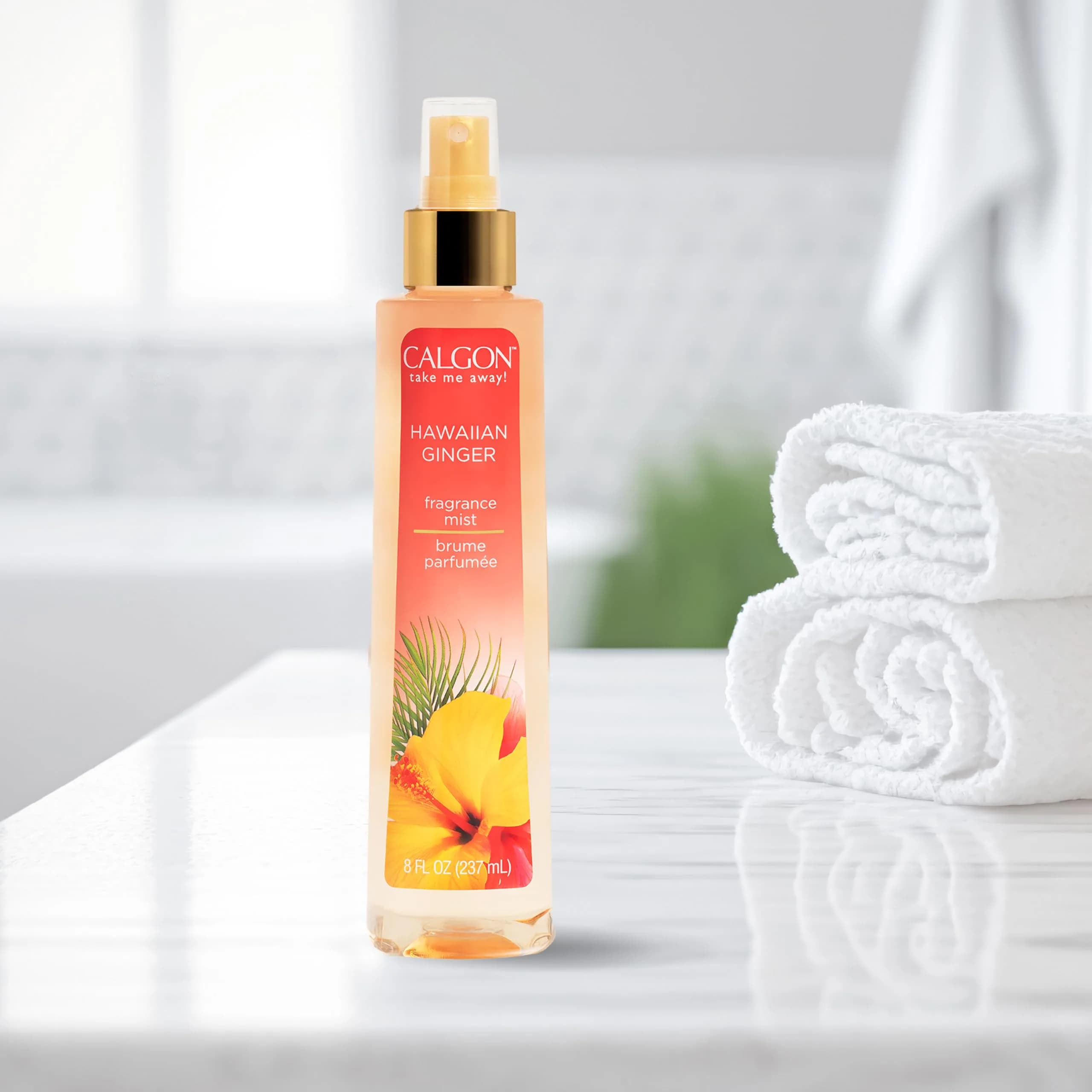 Calgon Hawaiian Ginger Body Mist 236ml (8 fl oz) | Tropical Fragrance for Women - view 6