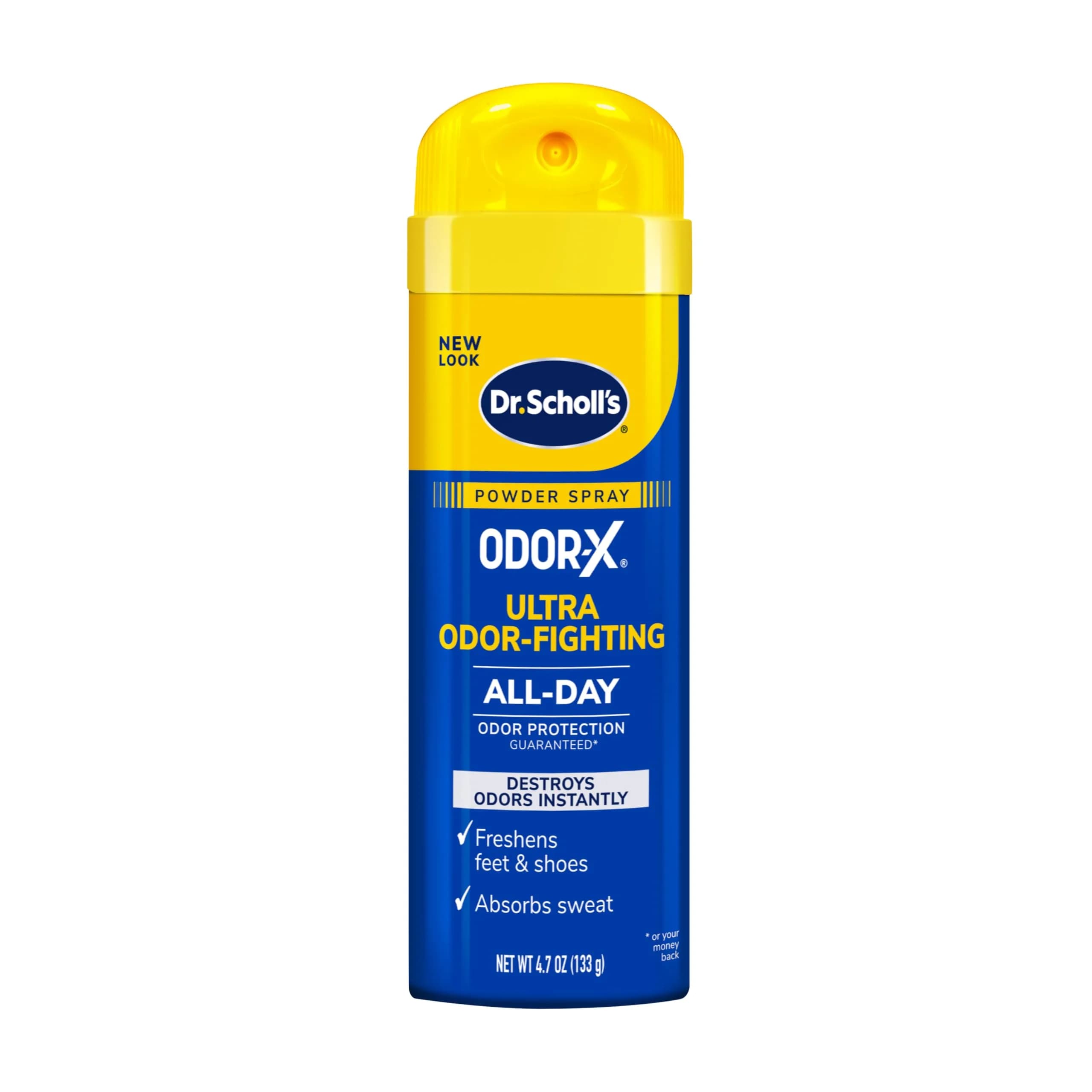 Dr. Scholl's Odor-X Odor-Fighting Spray Powder 138.9ml (4.7 Fl Oz) | All-Day Odor Protection & Sweat Absorption - main product image