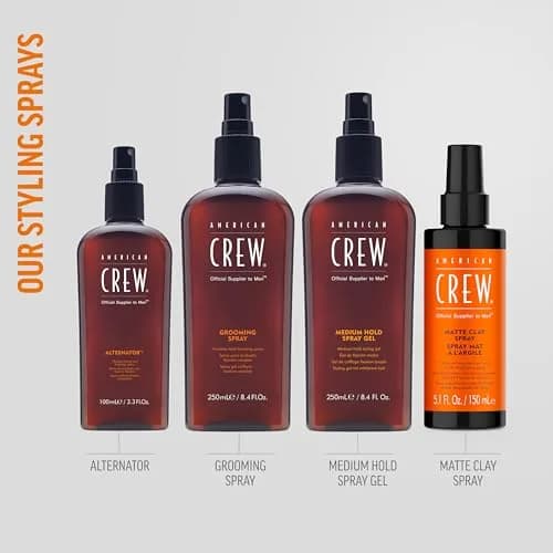 American Crew Men's Hair Spray, Medium Hold, 8.45 Fl Oz | Natural Look, Alcohol-Free thumbnail 6