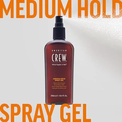 American Crew Men's Hair Spray, Medium Hold, 8.45 Fl Oz | Natural Look, Alcohol-Free thumbnail 7