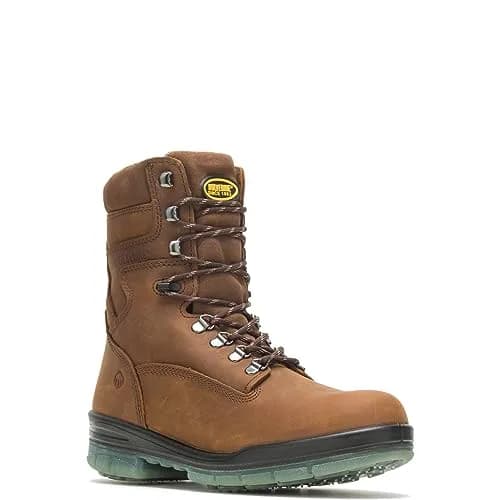 Wolverine Durashocks 8in Industrial Boots | Unisex Work Safety Footwear with Shock Absorbing Pads thumbnail 2