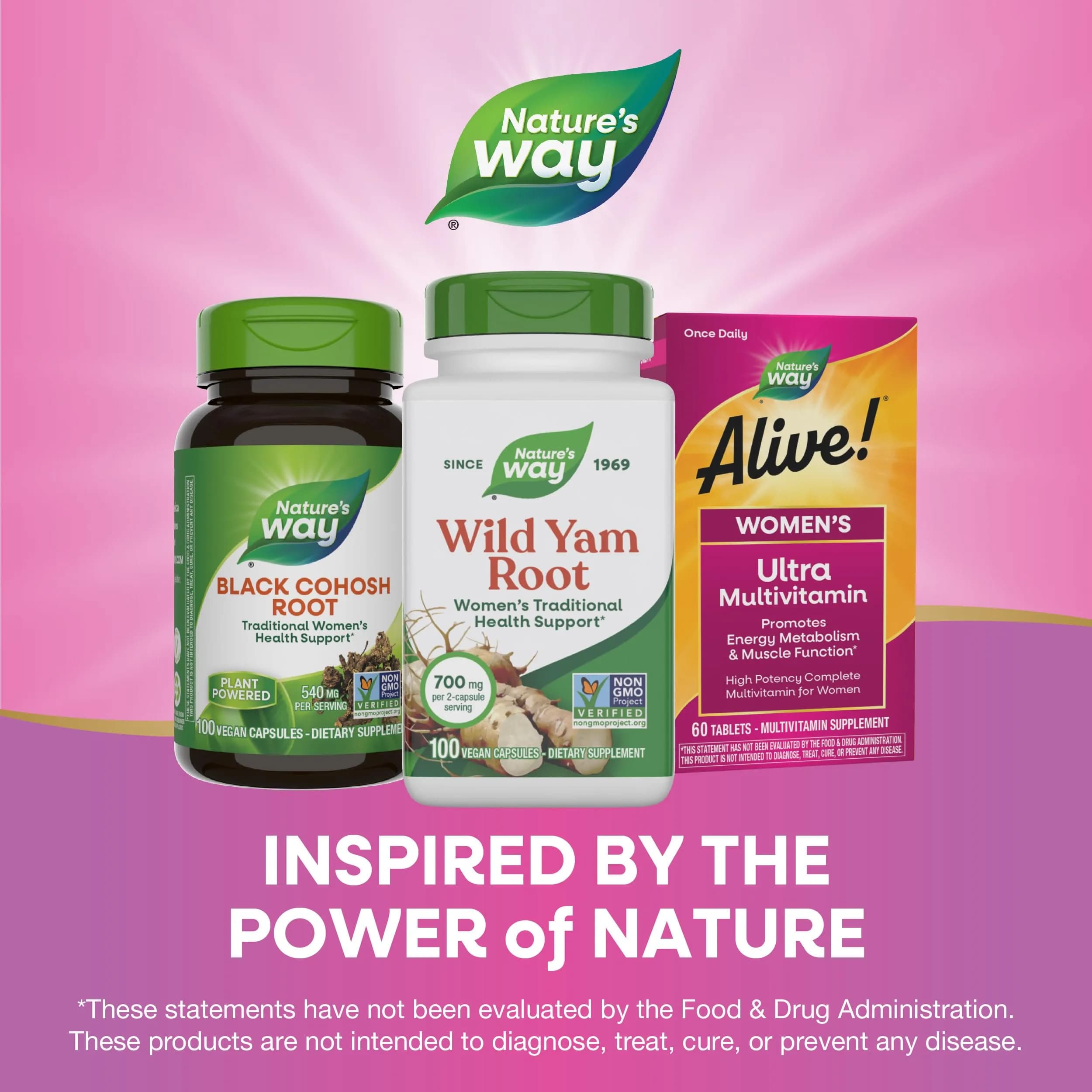 Nature's Way Wild Yam Root Capsules 700 mg 100 Count | Traditional Women's Health Support - view 7