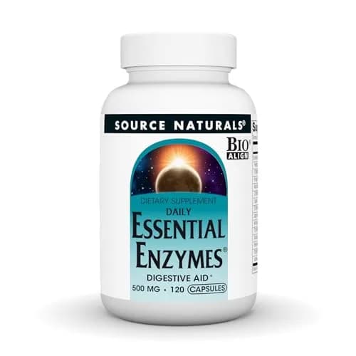 Source Naturals Daily Essential Enzymes, 500 mg | Digestive Support & Nutrient Absorption thumbnail 1