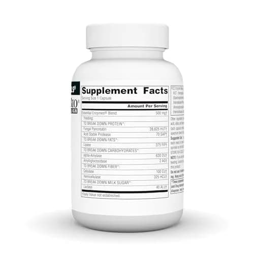 Source Naturals Daily Essential Enzymes, 500 mg | Digestive Support & Nutrient Absorption thumbnail 3