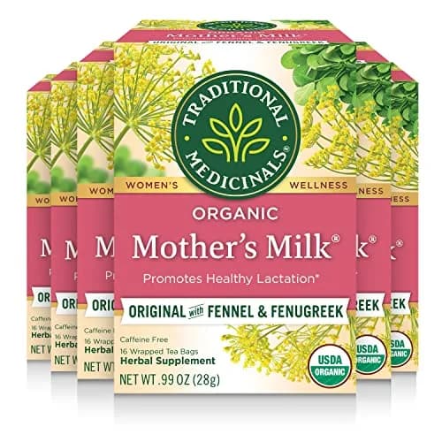Traditional Medicinals Organic Mother's Milk Tea Bags 96 | Supports Lactation, Organic & Caffeine-Free thumbnail 1
