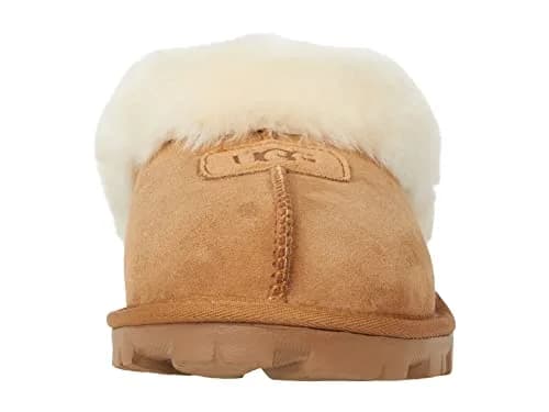 UGG Women's Coquette Slipper, Chestnut, Size 10 | Soft Sheepskin Comfort for Indoors & Outdoors thumbnail 5