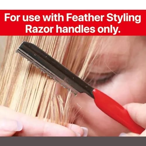 Feather Texturizing Razor Blades 10 Pack | Precision Hair Volume & Style (70-120 chars) thumbnail 7