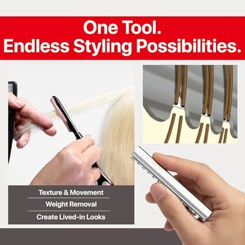 Feather Styling Razor Blades - Hair Cutting Replacement Pack 10 Ct | Precision Japanese Blades for Salon & Home Use thumbnail 4
