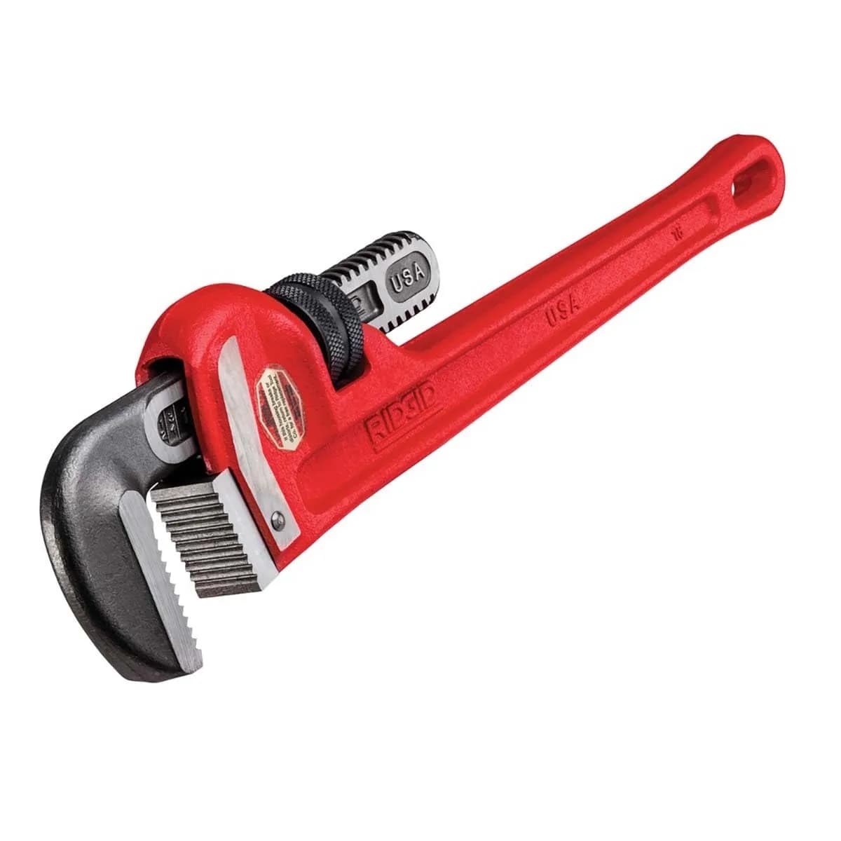 RIDGID Model 6 Heavy-Duty Plumbing Straight Pipe Wrench 15 cm (6 in) | Made in USA - main product image