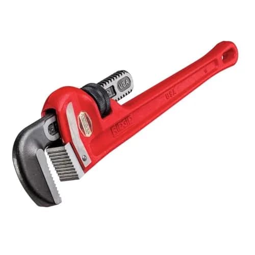 RIDGID Model 6 Heavy-Duty Plumbing Straight Pipe Wrench 15 cm (6 in) | Made in USA thumbnail 1