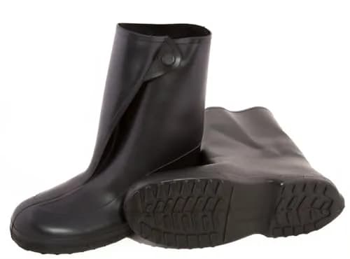 TINGLEY Womens 10-inch Overshoe With Button Mid Calf Boot | Waterproof, Slip-Resistant, Heavy Duty thumbnail 1