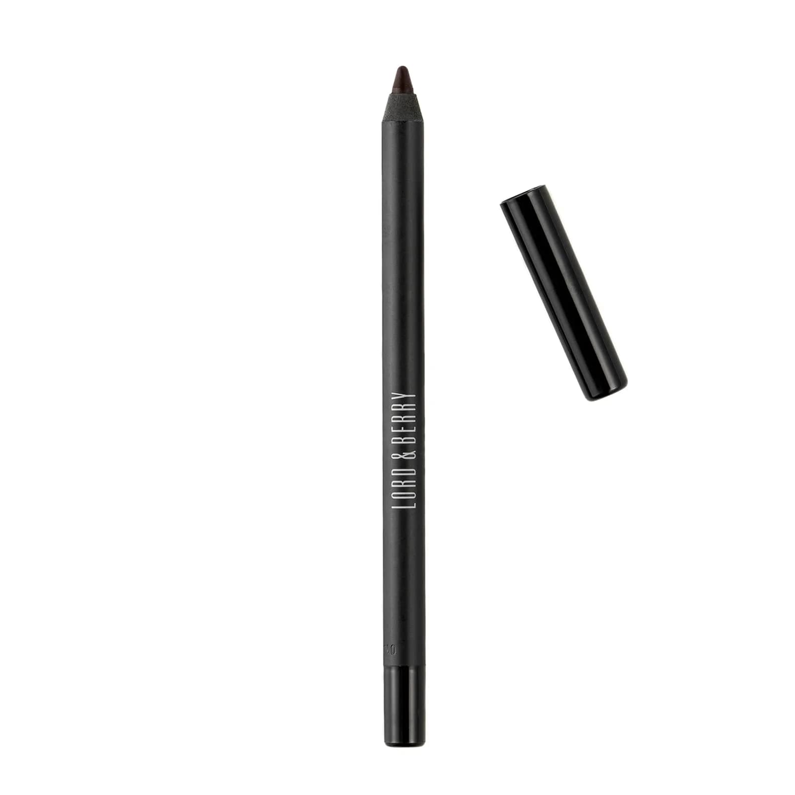 Lord & Berry Smudgeproof Waterproof Eye Liner - Vegan, Long Lasting, Brown | Easy to Use, 0.04 Oz