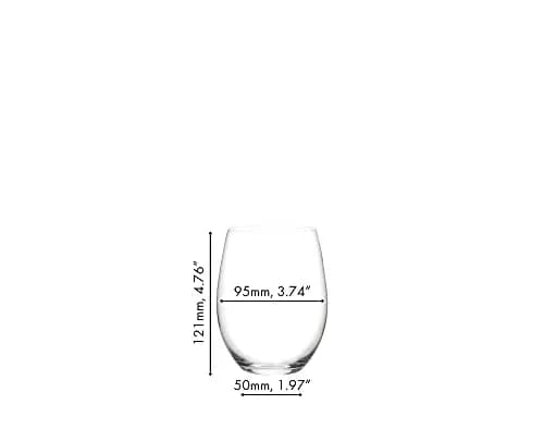 Riedel O Wine Tumbler Cabernet/Merlot Glass 21.87oz | Space-Saving, Dishwasher Safe thumbnail 4
