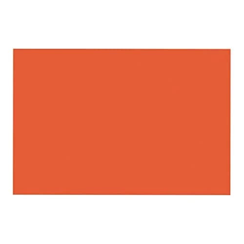 Prang Heavyweight Construction Paper, Orange, 12" x 18", 50 Sheets | Smooth Textured Art Paper thumbnail 3