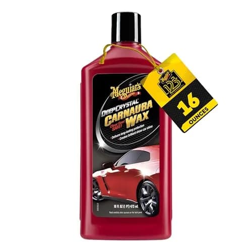 Meguiar's Deep Crystal Carnauba Wax 473ml (16 Fl Oz) | Locks in Shine & Gloss thumbnail 1